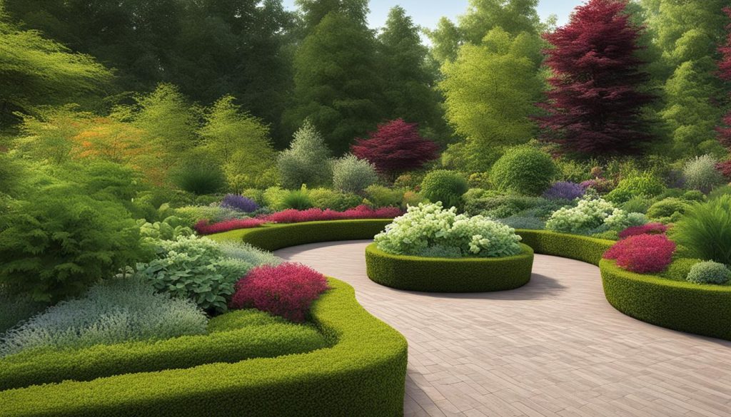 Tuinbeplantingsplan